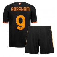 Otroški Nogometni dresi AS Roma Tammy Abraham #9 Tretji 2023-24 Kratek Rokav (+ Kratke hlače)